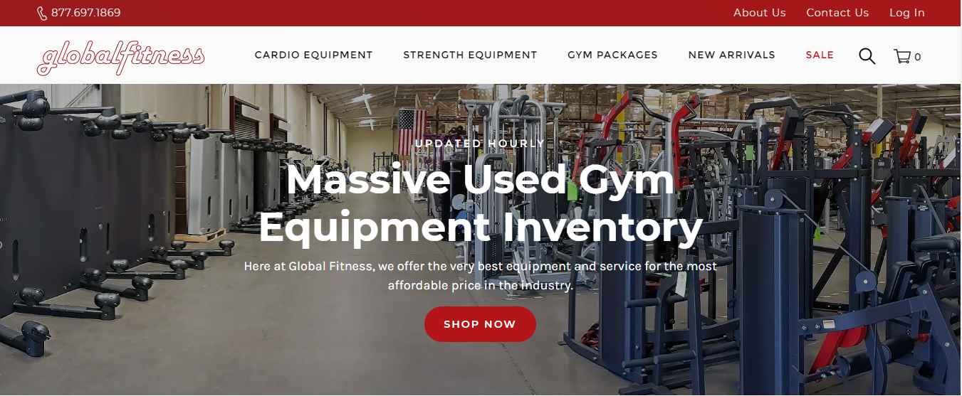 GlobalFitness.com used gym equipment