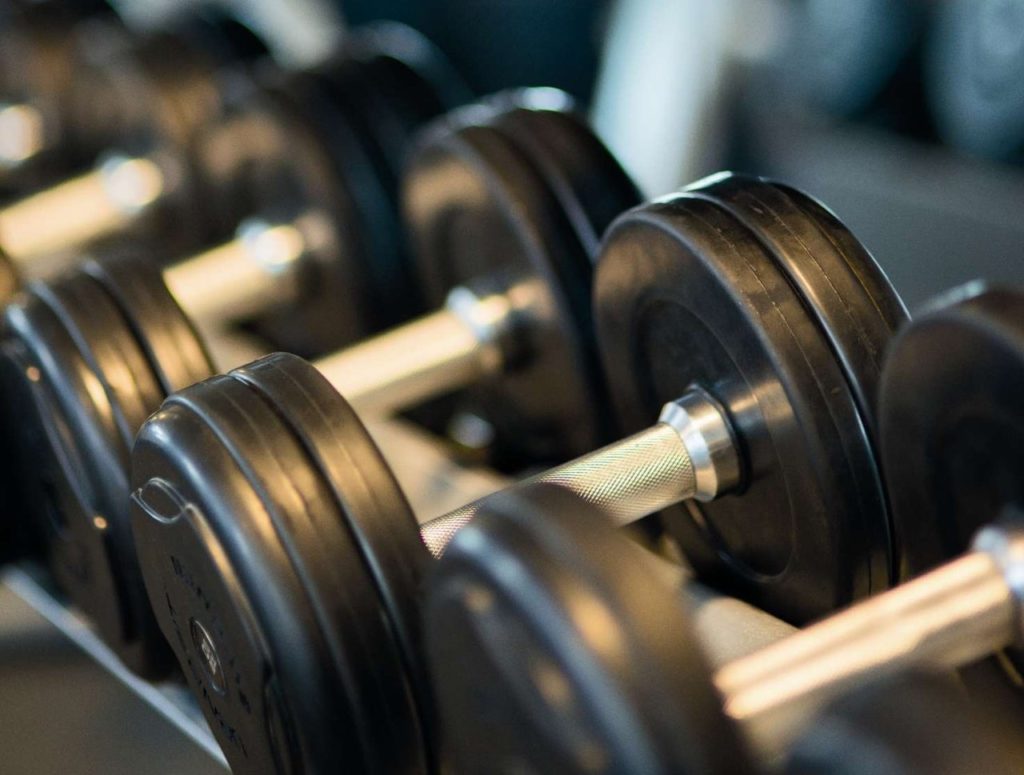 dumbbells for garage gym